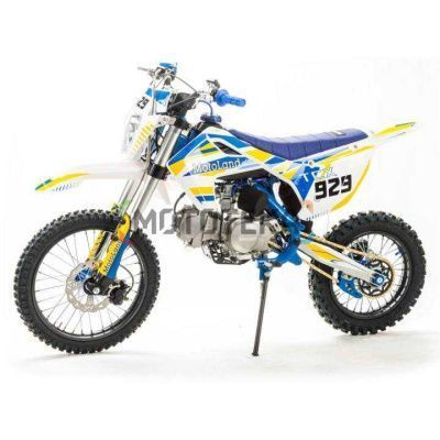 Питбайк MotoLand (Мотолэнд) TCX 125 E 17/14 синий
