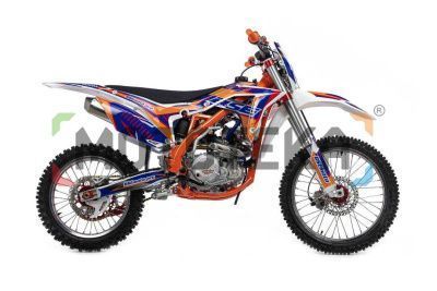 Мотоцикл кроссовый / эндуро BSE (БСЕ) Z8 300e 21/18 Blue Orange Black 1