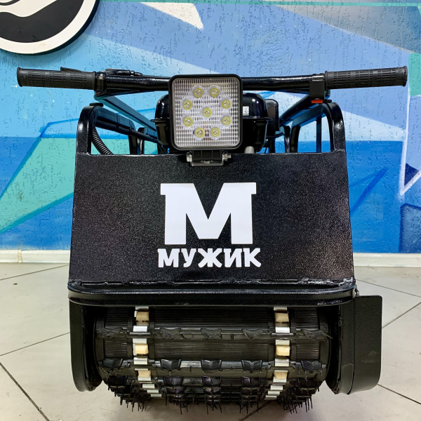Мотобуксировщик Мужик М380. 1250. 6.5 л.с.. катковая | Мототека