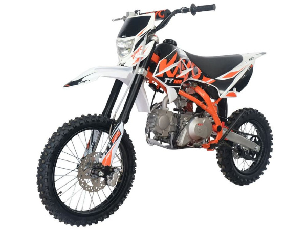 Питбайк KAYO BASIC K125EA 17/14 KRZ (п/автомат. эл. стартер 2024 г.) | Мототека